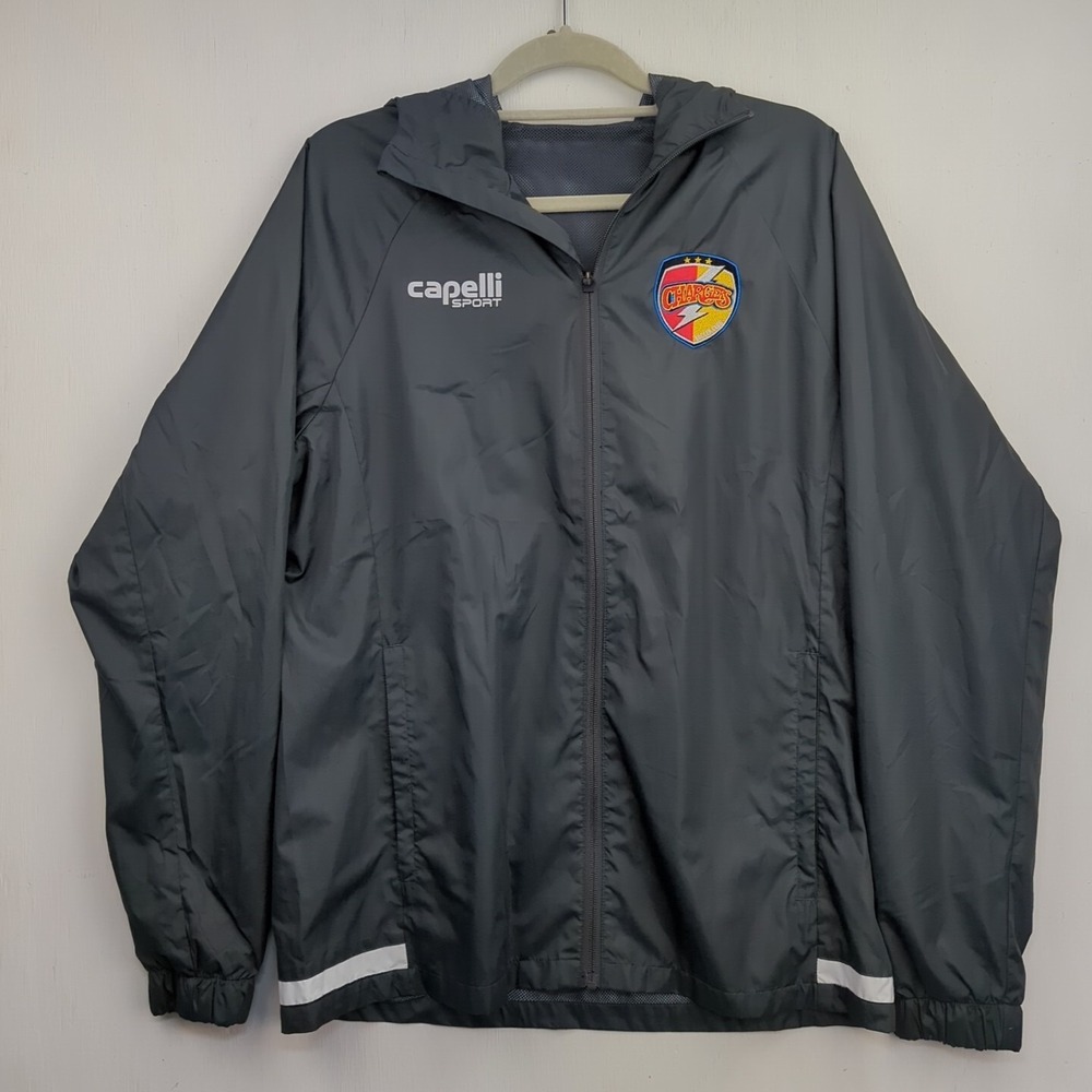 Capelli Sport Chargers‎ Soccer Team Small Black Windbreaker